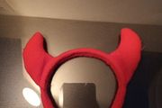 fancy dress Red devil hairband