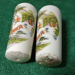 Vintage Irish Souvenir  Salt & Pepper Set