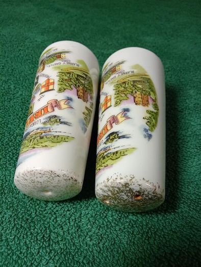 Vintage Irish Souvenir  Salt & Pepper Set