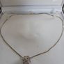 silver chain and pendant Image 3
