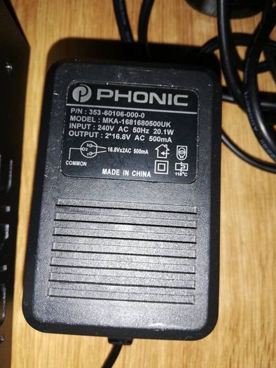 PHONIC MU-502 Mic,Line,Sound mixer