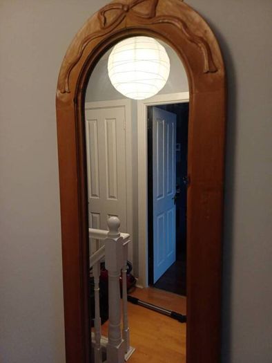 Hand Carved Wall Mirror