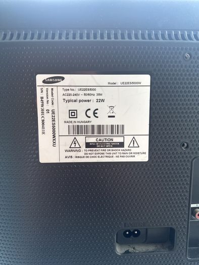 22" Samsung TV