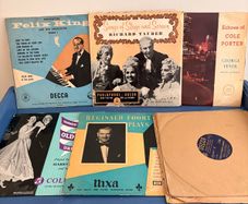 vintage records x 8