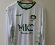 Cabinteely football jersey shirt large mens Uhlsport #13