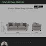 4 + 2 seater Evelyn sofa's from Ez living furniture. Image 4