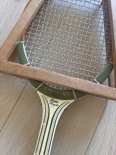 vintage tennis racket