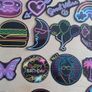 50pcs Neon Stickers Decals Image 5