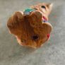 Woodlander Rabbit Cobbler Hand Painted Stoneware Bunny Figurine Red Apron Image 6