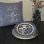Vintage Churchill Blue Willow Dinner Plate English China Oriental Decor Image 2