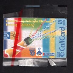 1997 Ireland 10 unit Telecom Eireann's Strategic Alliance with KPN/Telia (Gemplus GEM1) Call Card Mint in Packaging