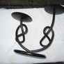 Wrought Iron Candle Holder. Image 4