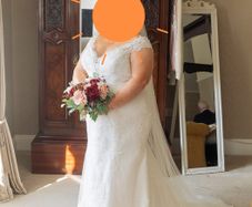 plus size Wedding Dress