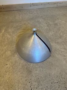 Metal lampshade for ceiling light