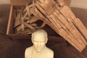 Commander In Chief Patrick Pearse. Easter Rising 1916. Hand Made Bust Made Of Gypsum Plaster. Retail At 36 Sterling Each.Offer Price 15 Euro Each..