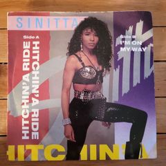 Sinitta Hitchin A Ride UK 7 inch single FAN24