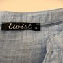 Blue 'Twist' shirt Image 5