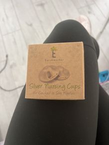 Silver nursing cups