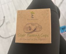 Silver nursing cups