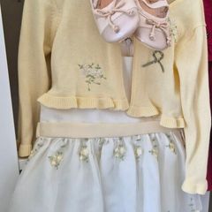 baby dress and shoes