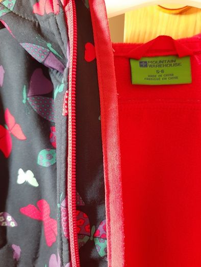 Girls mountain warehouse jacket 5-6 years