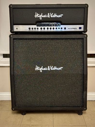 Hughes & Kettner Matrix 100 Half Stack, SC412A 4x12 Cab + Footswitch