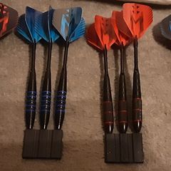 dart's, 21/22/23/&24 gram, tub 23c