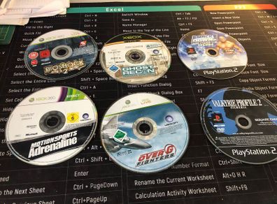 Xbox/Xbox360/PS2 - Loose discs