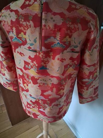 Stunning Biba Oriental Style Top Size 12-14