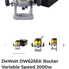 Dewalt router