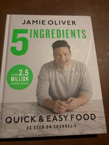 Jamie Oliver 5 ingredients cook book