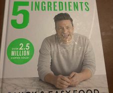 Jamie Oliver 5 ingredients cook book