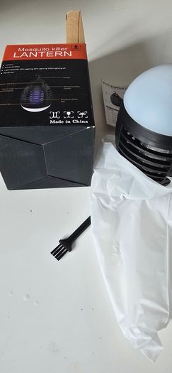 HgUltra Insect Killer, Mosquito Lamp, USB Rechargeable with LED Light, IPX6 Waterproof, Battery for Indoor and Outdoor Use