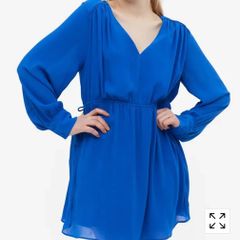 H&M Cobalt Blue dress Size M BNWT