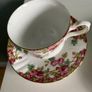 Royal Stafford  beautiful quality trio cup saucer and plate also jug and plate  ( Olde English Garden) Image 5