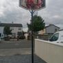 Basketball stand and two basketballs Image 8