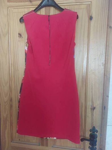 J and J red floral dress (free post)