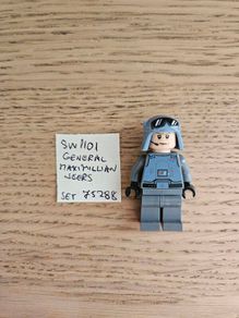 lego sw1101 general maximillian veers, set 75288