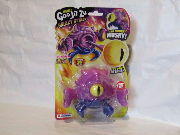 Heroes of Goo Jit Zu Ultra Rare Crusticoid Figure Brand New Sealed Rare Hard To Find