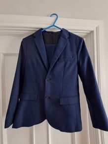 Navy Zara Suit