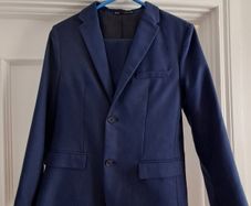 Navy Zara Suit
