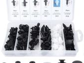 100Pcs Car Fixing Clips, 6 Types Car Plastic Mounting Set, Bumper Mounting Clips Kit, Door Trim Car Body Rivets Mounting Kit, Nylon Bumper Expansion Rivets