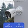 1080P Add-on CCTV Camera, Hi-Resolution Home Security Camera for Surveillance System, IP66 Weatherproof Indoor Outdoor, Long Distance Night Vision Image 5