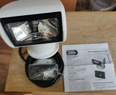 Remote control searchlight, brand new, 12volt Jabsco