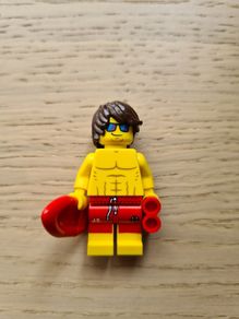 lego lifeguard collectible series 12