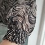 MXO Layered camel and black abstract high neck Sz M (Fit 10-12)  - Bnwt Rrp 75 Image 4