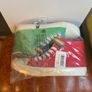 BNWT Little Bird multi-coloured canvas hi-top trainers Image 2