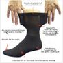 Therapy socks for diabetic/ swollen feet (Far infrared) Image 8