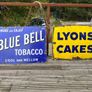 Original Vintage Lyons Cakes enamel sign Image 3