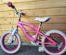 13in Pink Girls bike for 3/4 yr old
